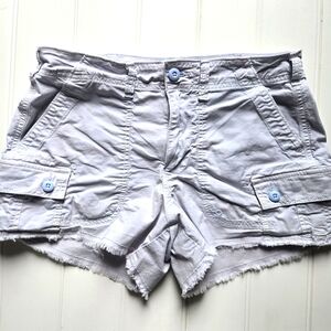 American Eagle Outfitters Light Blue 90s Boyfriend Shorts Size 4